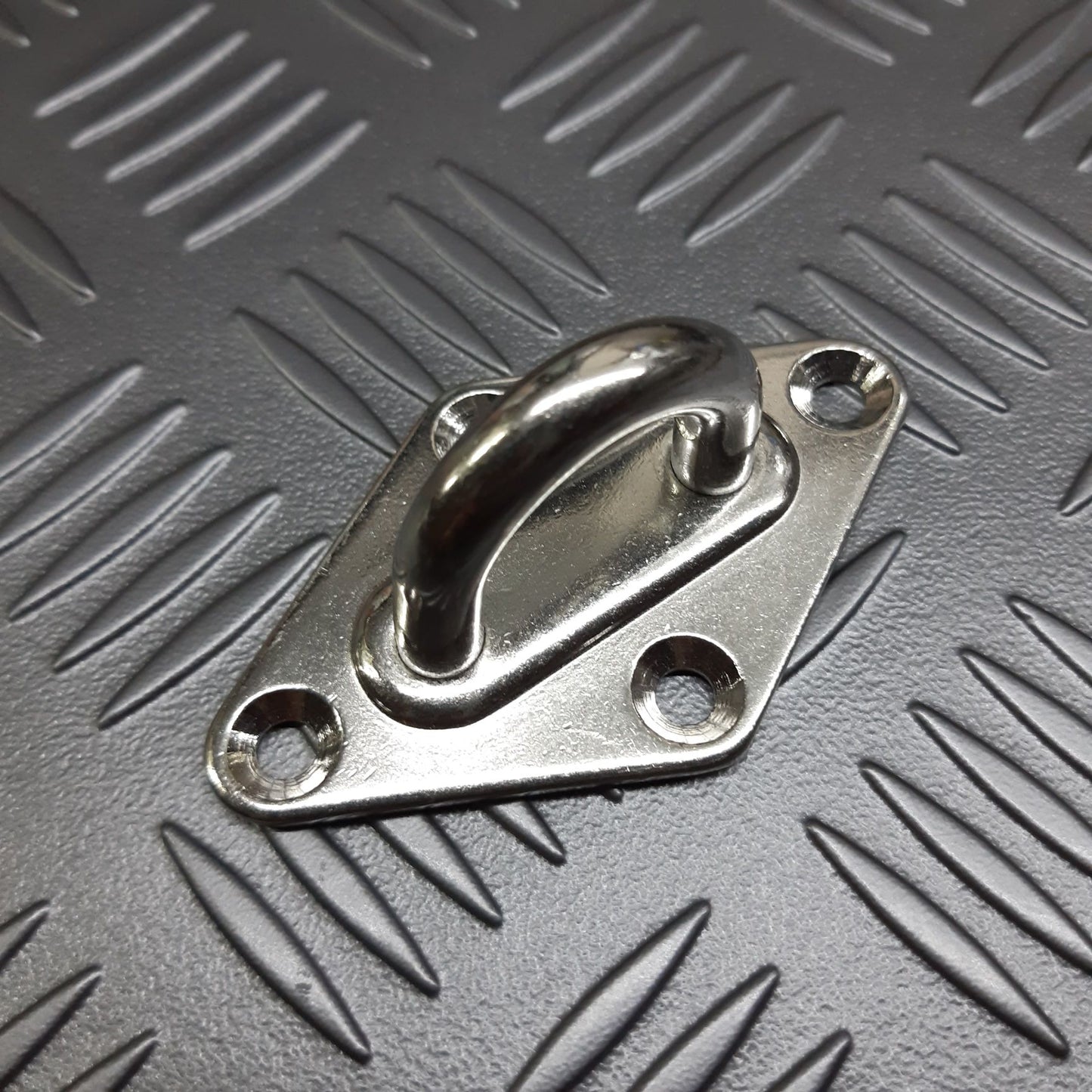 Marine grade stainless steel pad eye