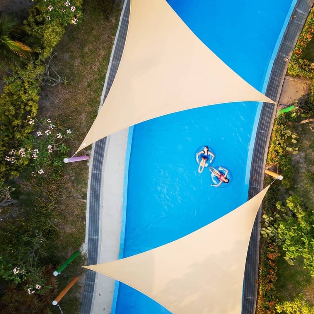 Al Fresco Sail Shade ® SPECIALIZED™ Equilateral Triangle 8.0 x 8.0 x 8.0 m