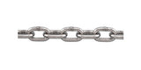 Marine grade stainless steel chain (per foot)