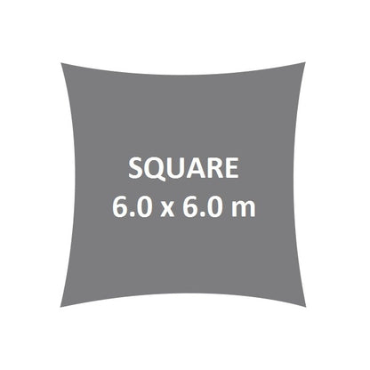 Al Fresco Sail Shade ® SPECIALIZED™ Square           6.0 x 6.0 m